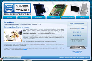 Aperçu visuel du site http://www.walter-depannage.fr