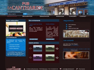 Pub La Cantharide - Canthaleweb.fr