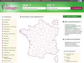 Magasins et boutiques sur Allo-commercants.fr