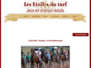 Aperçu visuel du site http://www.les-etoiles-du-turf.com