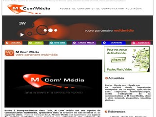 M Com'Média, agence de communication de Bourg-en-Bresse - Mcommedia.fr