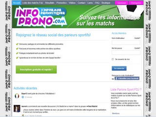Pronostics foot et paris sportifs FDJ - Infoprono.com