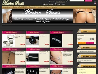 Marion Strass - Articles de mode, bijoux et accessoires de femmes - Marion-strass.com