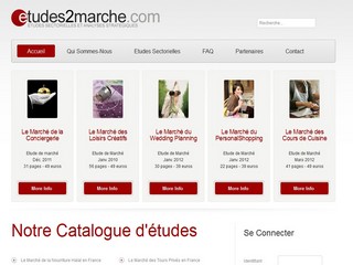 Etudes2Marche - Catalogue d'études de marché - Etudes2marche.com