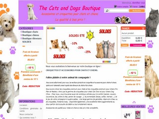 The Cats and Dogs Boutique - Accessoires et croquettes pour chats et chiens - Thecatsanddogsboutique.be